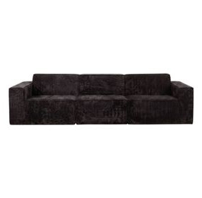 Kimara Black 113" Sofa