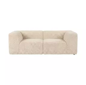 Nappi Sand 80" Modular Loveseat