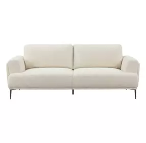 Gladbach Linen White 81" Sofa