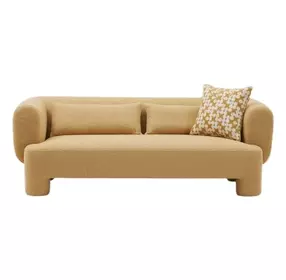 Phedra Yellow 83" Sofa