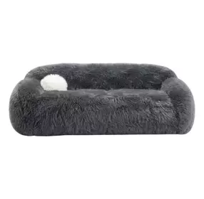 Darwen Dark Gray 84" Sofa with Pillow