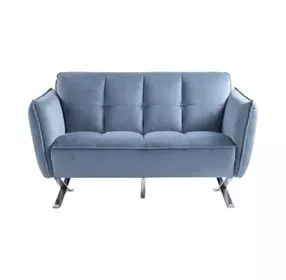 Civellutino Light Blue 64" Loveseat