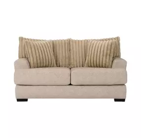 Loughlin Light Brown 72" Loveseat