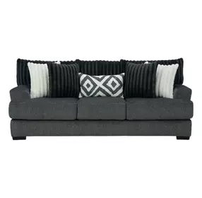 Loughlin Gun Metal 98" Sofa