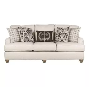 Mossley Ivory 93" Performance Fabric Sofa