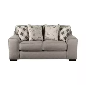 Newry Gray 75" Loveseat