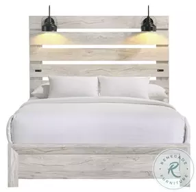 Tarrant White Full Panel Bed