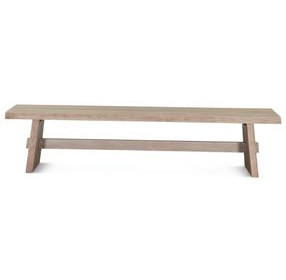 Acadia Oat 79" Dining Bench
