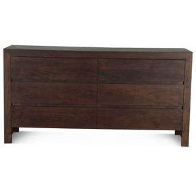 Acadia Coffee Bean 6 Drawer Dresser
