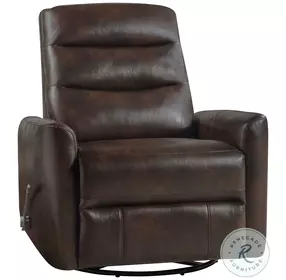Takami Brown Swivel Recliner