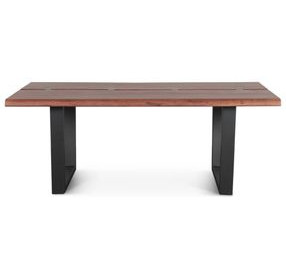 Yarrow Light Sequoia 79" Rectangular Dining Table