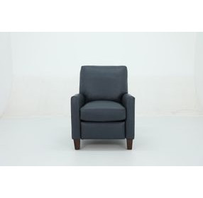 Fremont Santa Fe Ocean Leather Push Thru The Arms Recliner
