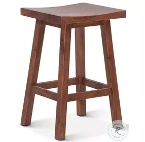 Stavanger Cinnamon Brown Counter Height Stool
