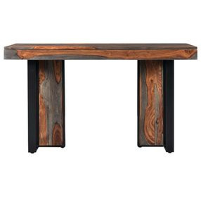 Summit Capri Sheesham Rectangular Console Table