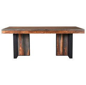 Summit Capri Sheesham 80" Rectangular Dining Table