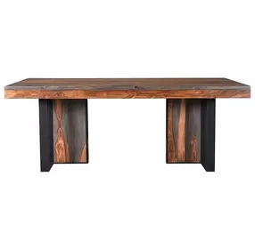 Summit Capri Sheesham 80" Rectangular Dining Table