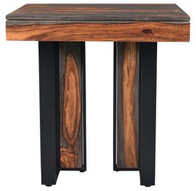 Summit Capri Sheesham Square End Table