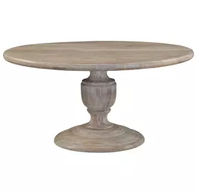 Haveli Heirloom White 60" Round Dining Table