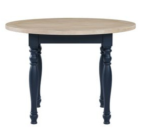 Darcy Blue 42" Round Dining Table