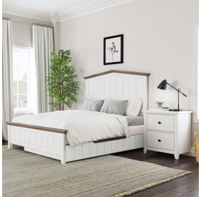 Lodge Cookies and Cream Full Bed with Trundle