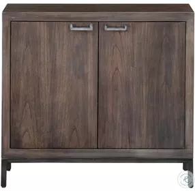 Nadie Light Walnut Stain Console Cabinet