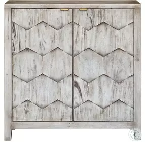 Catori Smoked Ivory Console Cabinet