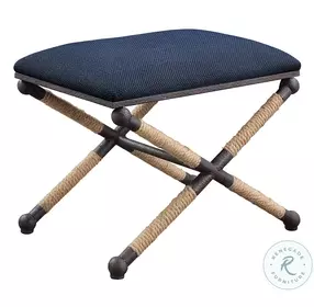 Ravon Navy Blue Small Bench