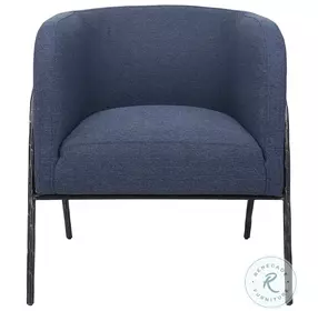 Jacobsen Blue Denim Accent Chair