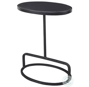 Jessenia Black Accent Table
