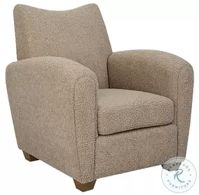 Teddy Soft Latte Accent Chair