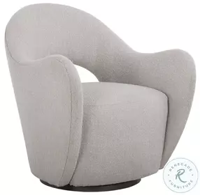 Voyager Oat Toned Swivel Chair