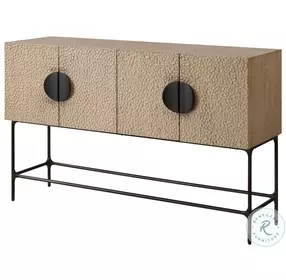 Lunar Woodtone 4 Door Accent Cabinet