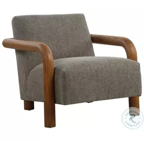 Balance Knubby Herb Green Accent Chair