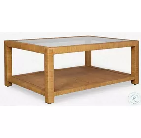 Kenslow Natural Rattan Coffee Table