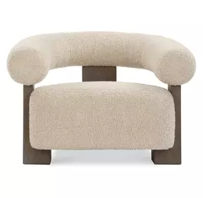 Langston Linen Upholstered Accent Chair