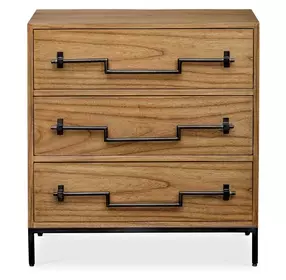 Hamilton Natural 3 Drawer Accent Chest