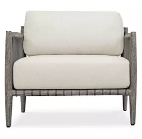 Grafton Oyster White Upholstered Outdoor Lounge Chair