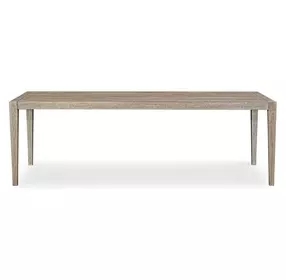 Arlington Cerused Wheat Outdoor 92" Rectangular Dining Table