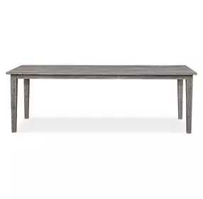 Belmont Gray Outdoor 92" Rectangular Dining Table