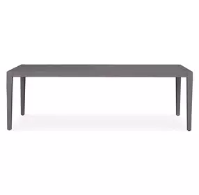 Carlisle Black Outdoor 92" Rectangular Dining Table