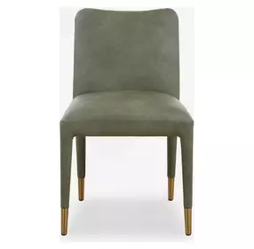 Oakley Pine Green Upholstered Dining Chair Set of 2