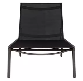 Bea Java Black Outdoor 79" Pool Chaise