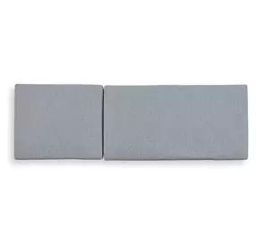 Kingsley Charcoal Gray Upholstered Outdoor 78" Pool Chaise Cushion