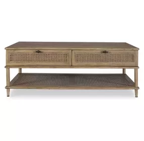 Oakley Soft Oak Stain Rectangular Coffee Table