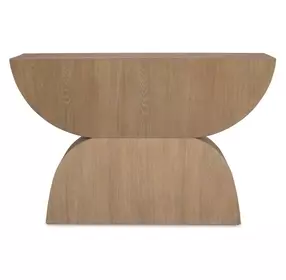 Alden Light Natural Rectangular Console Table