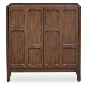 Belmont Dark Walnut 2 Door Accent Cabinet
