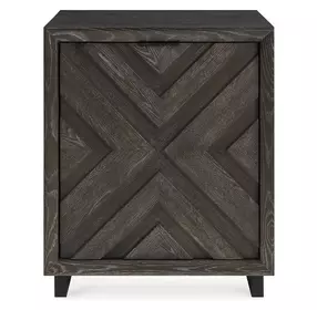 Oakley Dark Charcoal 1 Door Accent Cabinet