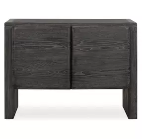 Monterey Black 2 Door Accent Cabinet