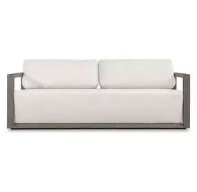 Carlisle Oyster White Outdoor 81" Sofa