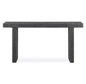 Langston Natural Slate Outdoor Rectangular Console Table